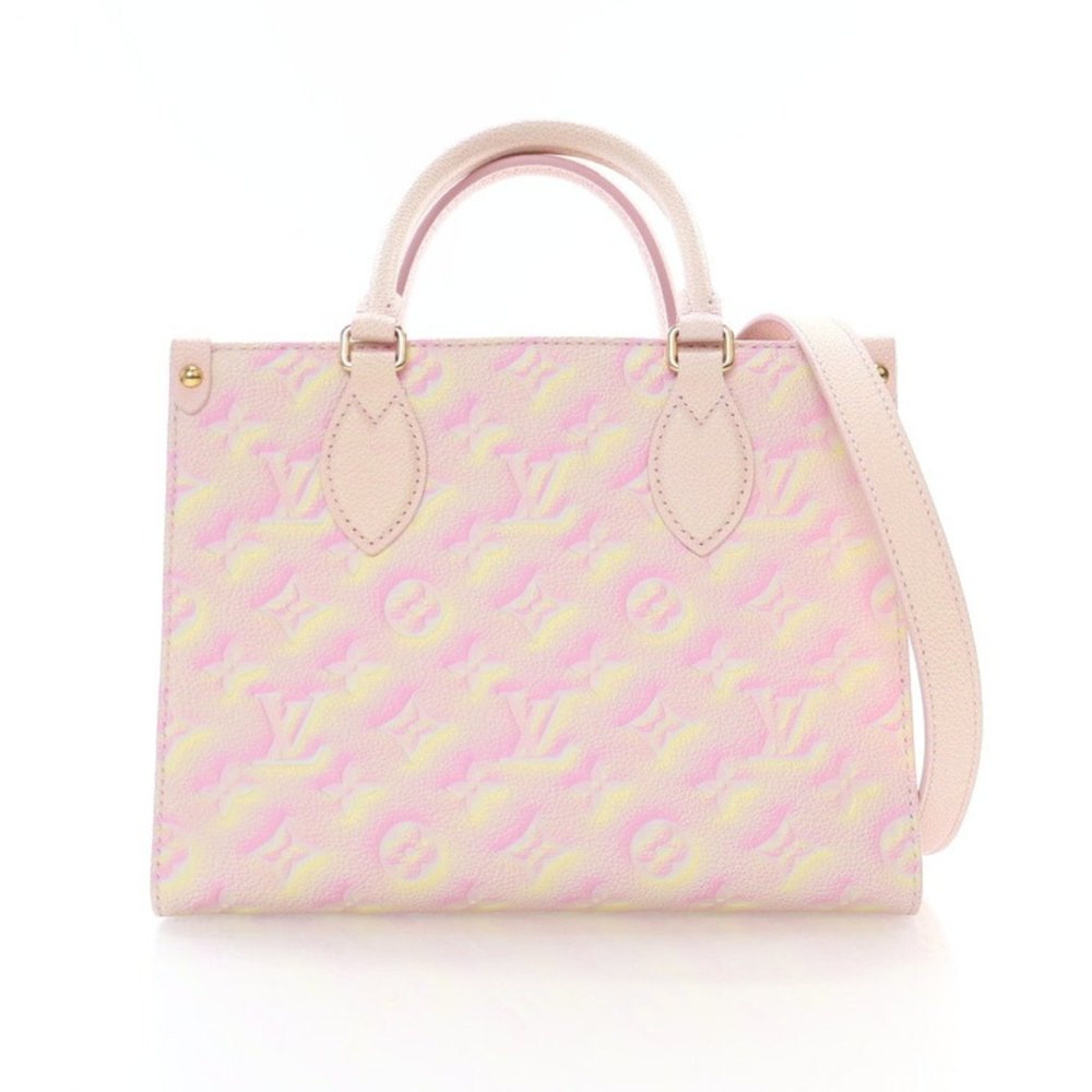 Louis Vuitton Pink and Yellow Women's Bag